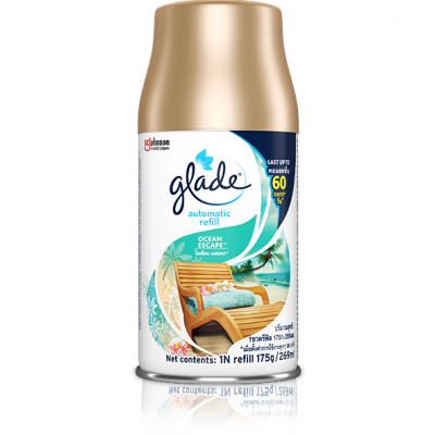 GLADE ESCAPE OCEAN AUTOMATIC REFILL SPRAY LASTS UP TO 60 DAYS 269 ML